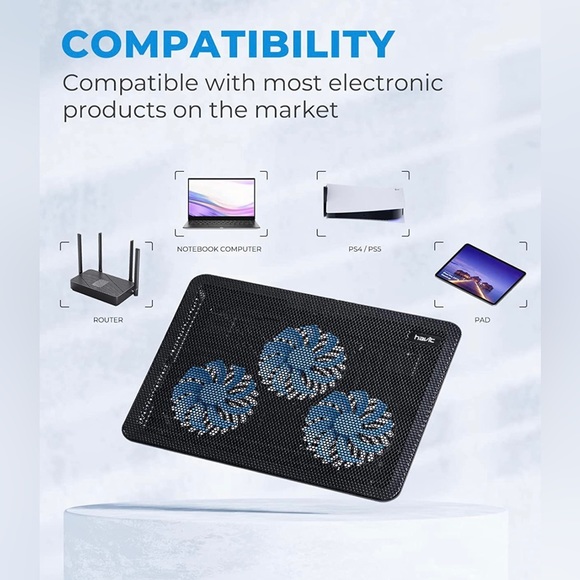 NWT Havit Laptop Cooling Pad - Picture 3 of 8